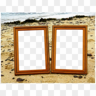 Wholesale Picture Frames - Beach Transparent Frame Png, Png Download