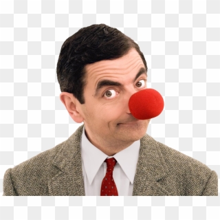 Bean - Red Nose Mr Bean, HD Png Download
