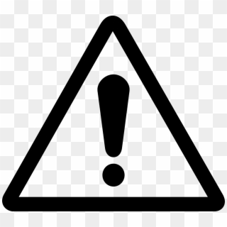 Symbole Attention Png - Exclamation Mark Icon Triangle, Transparent Png