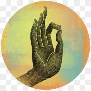 Vitarka Mudra - Buddha Hands Clipart, HD Png Download