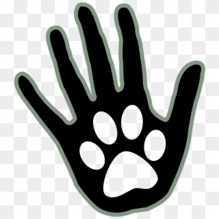 One Time Donation - Paw And Hand Transparent, HD Png Download