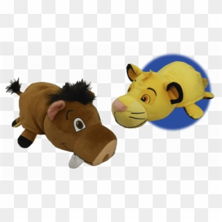 14″ Disney Lion King Pumba To Simba Flipazoo 2 In 1 - Flipazoo Disney, HD Png Download