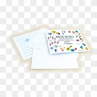 In Addition To The Stamps, The Kit Includes An Instruction - Paper, HD Png Download