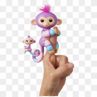 Fingerlings Baby Monkey & Mini Bffs, HD Png Download