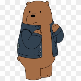 We Bare Bears Png - Grizzly We Bare Bears Brown Bear, Transparent Png