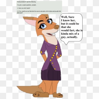 Vector Library Download Zootopia Ask Or Dare Annie - Cartoon, HD Png Download