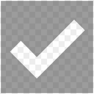 Check Mark - White Tick Icon No Background, HD Png Download