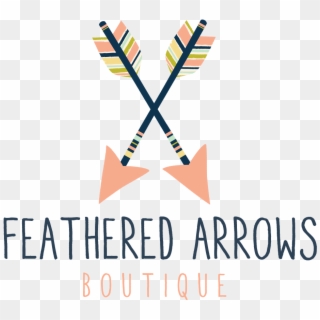 Feathered Arrows Boutique - Graphic Design, HD Png Download