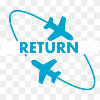 Return - Round Trip Symbol Png, Transparent Png