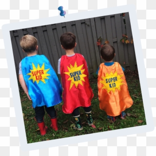 Fullsize Of Super Hero Cape - Kids Super Hero Capes, HD Png Download