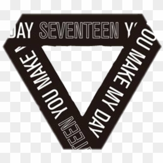#seventeen #carat #logo - Stickers Seventeen, HD Png Download