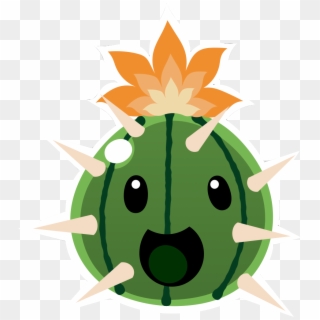 Cactus Slime Hd - Cartoon, HD Png Download
