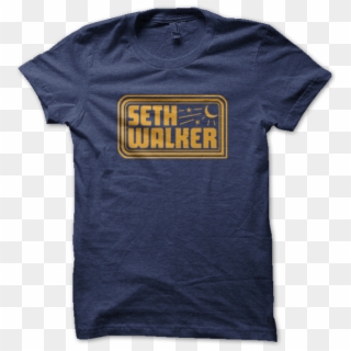 Seth Walker Tshirt Stars And Moon - Active Shirt, HD Png Download