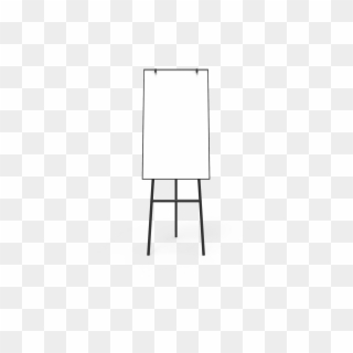 One Flip Chart Easel - Chair, HD Png Download