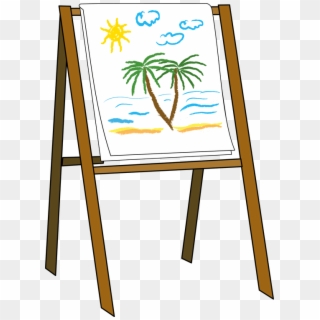 Art Easel Clipart, HD Png Download