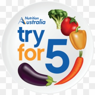 Nutrition Australia Try For 5, HD Png Download
