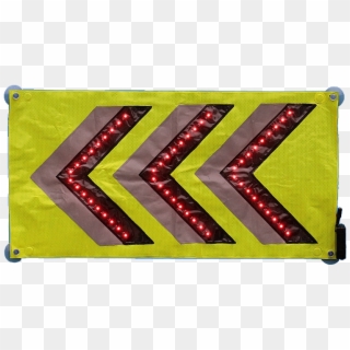 Electrónica De Luz Led Flecha Intermitente De Tráfico - Traffic Sign, HD Png Download
