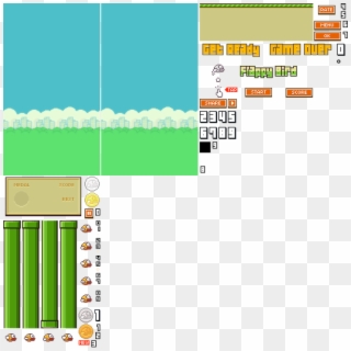 Flappy Bird Atlas Png - Atlas Png Flappy Bird, Transparent Png