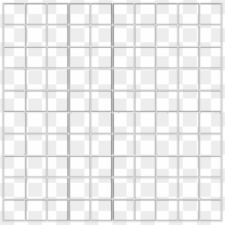 Grid White Whitegrid Aesthetic Sticker Bunnii Png Aesthetic - Monochrome, Transparent Png