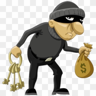 Thief, Robber Png, Download Png Image With Transparent - Cartoon Robber, Png Download