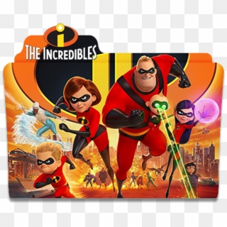 Watch The Incredibles Online Free Transparent Background - Incredibles Folder Icon, HD Png Download