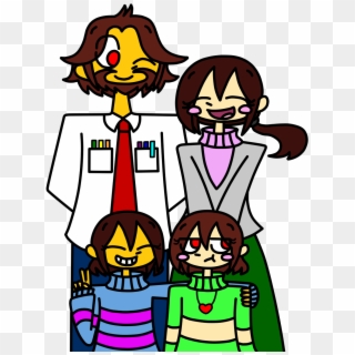 Frisk's Dad Is Supposed To Resemble Asgore, And Frisk's - Frisk's Mother, HD Png Download