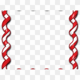 Candy Cane Clipart Transparent Background - Candy Cane Border Png, Png Download