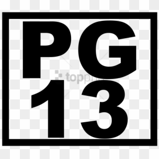 Free Png Parental Advisory Png White Png Image With - Pg 13 Logo Png, Transparent Png