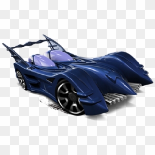 Drawn Race Car Batmobile - Supercar, HD Png Download