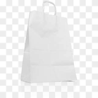 White Twisted Handle Paper Bag - Bag, HD Png Download