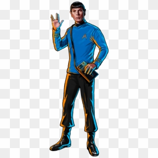 Commander Spock Is A Member Of The Captain Kellyplanet - Spock Png, Transparent Png