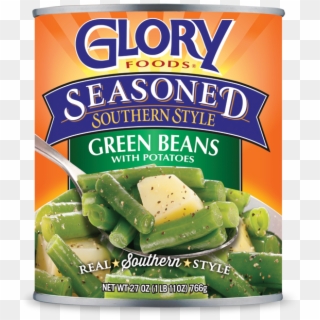 Green Beans With Potatoes - Glory Mixed Greens, HD Png Download