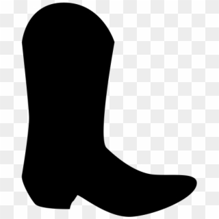 Transparent Cowboy Boot Silhouette, HD Png Download