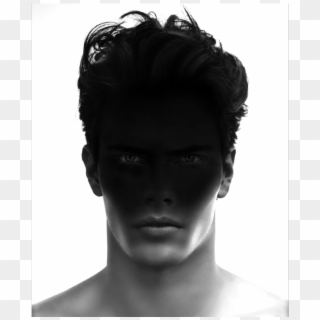 #portrait #men #guy #model #male #boy #silhouette #silhouetteremix - High Cheekbones Vs Low Cheekbones, HD Png Download