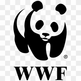 Wwf Logo Black And White - World Wide Fund For Nature, HD Png Download