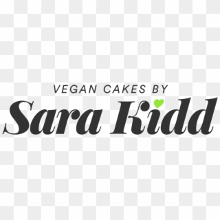 Vegan Cakes By Sara Kidd Logo - Calligraphy, HD Png Download