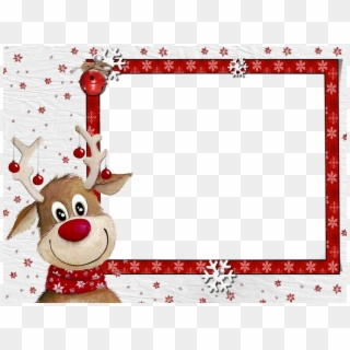 Holiday Backgrounds - Merry Christmas Elk, HD Png Download