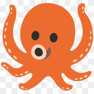 Png Freeuse Stock File Emoji U F Wikimedia Commons - Emoji Octopus, Transparent Png