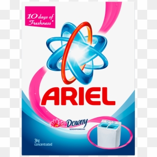 Dslr Camera Logo Png - Ariel Colour Detergent Powder, Transparent Png