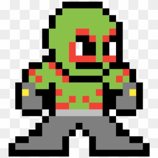 Drax The Destroyer - 2d Video Game Characters, HD Png Download