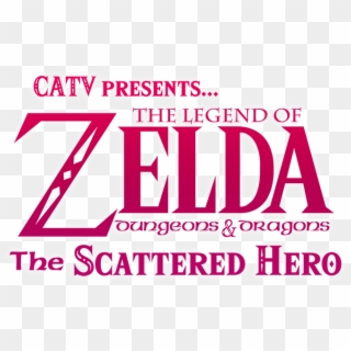 Legend Of Zelda Logo Png - Poster, Transparent Png
