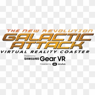 Logo Galactic Attack Orig Six Flags - Samsung, HD Png Download