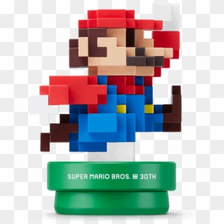 Nintendo Amiibo - Super Mario Bros 30th Anniversary Amiibo, HD Png Download