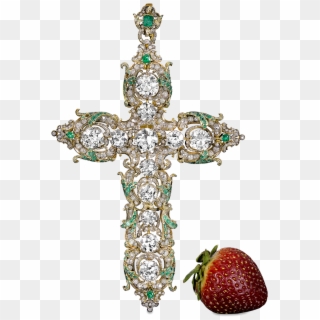 Pope Paul Vi's Diamond Cross - Strawberry, HD Png Download