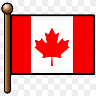 Canadian Flag - Draw A Canada Flag, HD Png Download