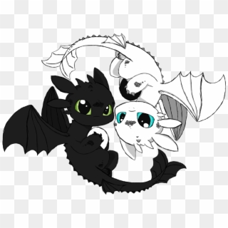 Toothless Png Background Photo - Black And White Toothless Dragon, Transparent Png