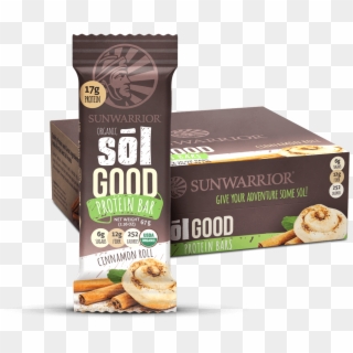 Cinnamon Bar - Sol Good Protein Bars, HD Png Download