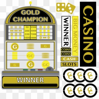 Casino Slot Machine Gambling Png Image - Slot Machine, Transparent Png