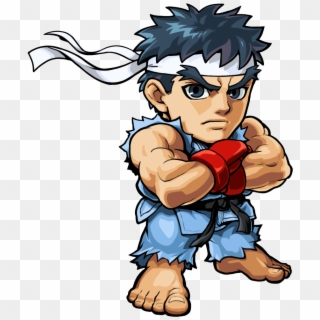 Fighter Png - Mini Ryu Street Fighter, Transparent Png