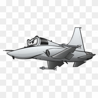 Military Fighter By Jeffhobrath Graphicriver - Cartoon Fighter Jet, HD Png Download